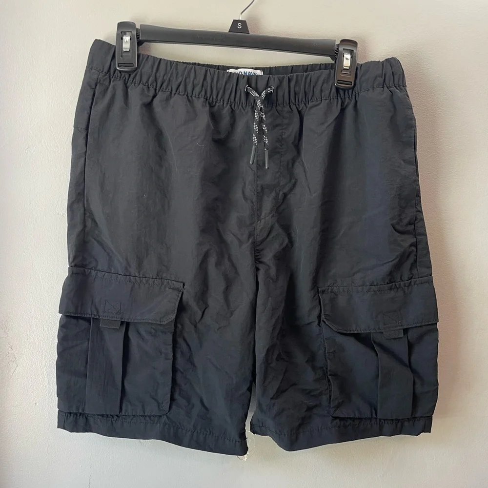 Old Navy Black Cargo Shorts